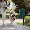 Flash Furniture GN Rectangle Pet Waste Station with Bag Dispenser YAN-G5S065425-GG - alternate 7